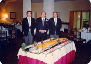 1976. Juan Guerra, Antonio Salgado, Manuel Hermida